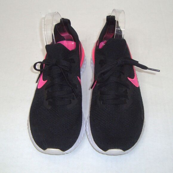 NIKE Epic React Flyknit 2 Black Pink Blast White Men\'s Size 9 [BQ8928-013] main image 8